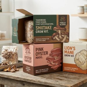 Mushroom Kit Packaging